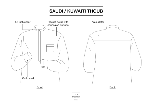 Saudi_Kuwaiti Thoub